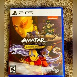 Avatar the last air bender game for PS5